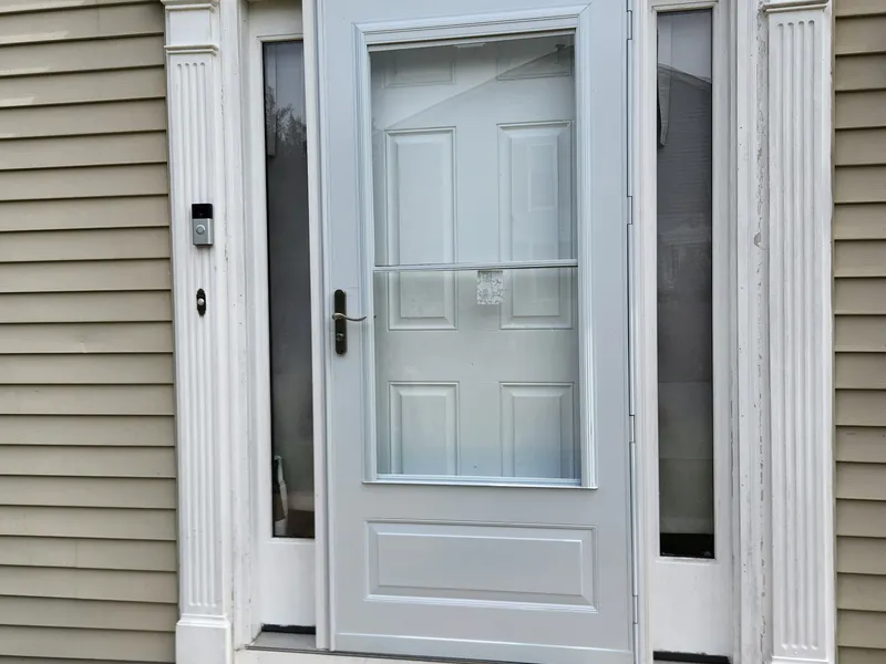 Glass door remodeling project